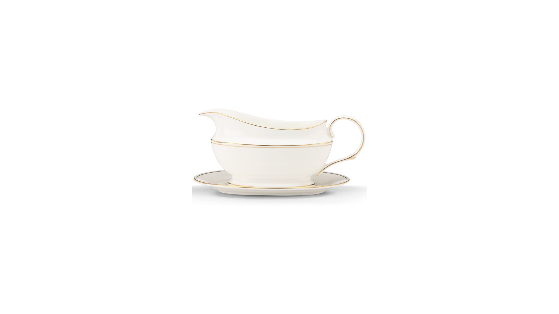 10667291 Lenox Сервиз столовый Lenox "Федеральный, золотой кант" на 6 персон 27 предметов Фарфор костяной  - Вид №4