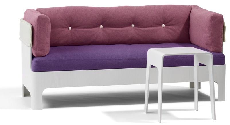 Blå Station 3-х местный тканевый диван Koja S52l Bla Station - Вид №1