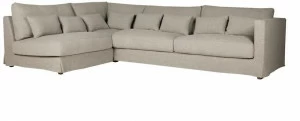 Sits 5-местный угловой диван из ткани