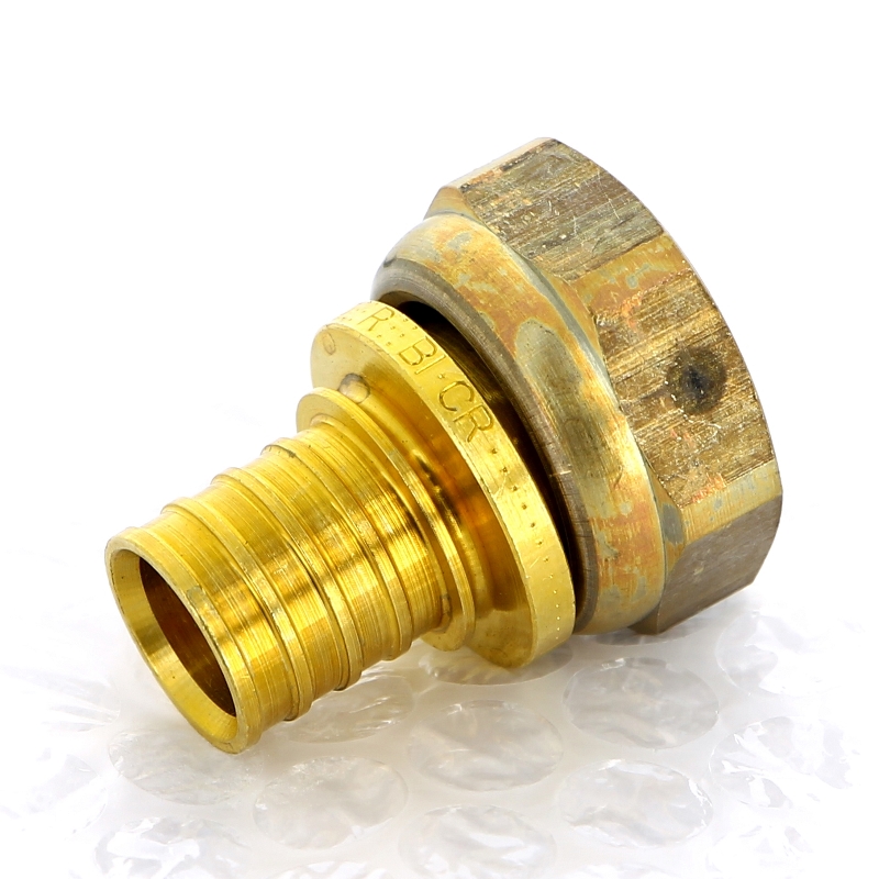 Муфта надвижная В с накидной гайкой латунная REHAU 20х3/4" 139571 - Вид №2
