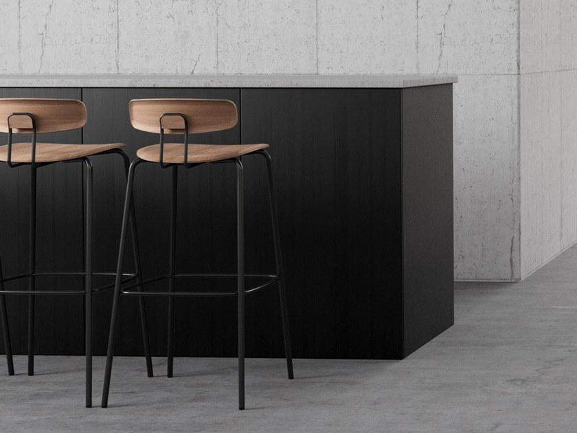 ZEITRAUM Барный стул из фанеры Okito sun-id-1435720 - Вид №4