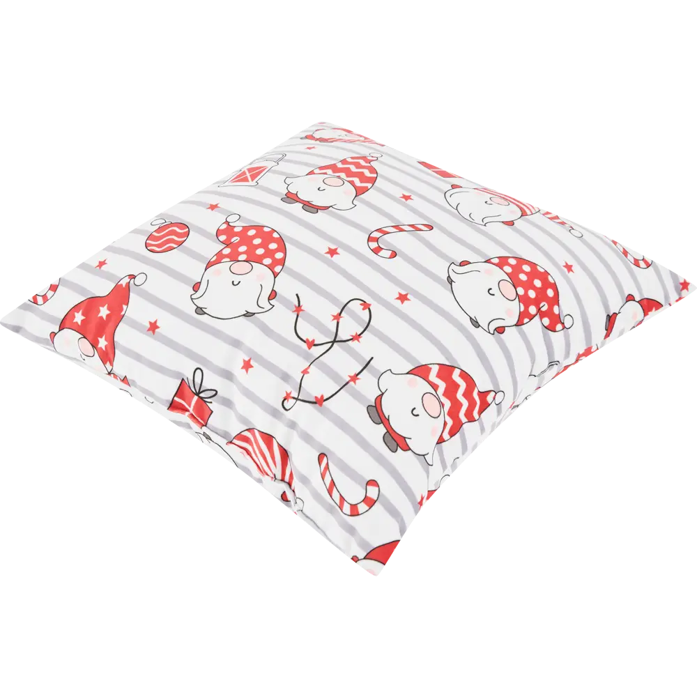 Подушка Seasons Candy Gnomes 40x40 см цвет белый STLM-2115873 - Вид №1