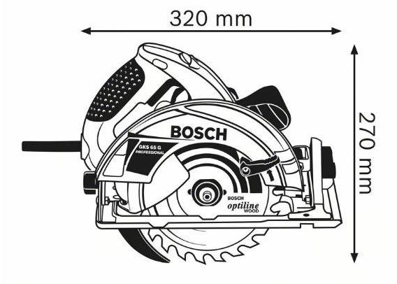 BOSCH PROFESSIONAL Циркулярная электрическая пила sun-id-1476090 - Вид №1