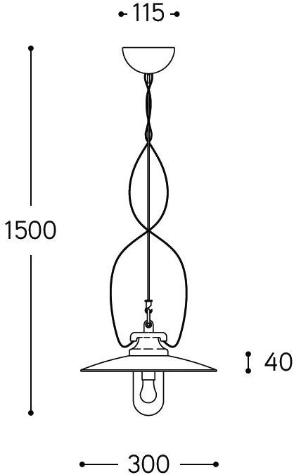 Aldo Bernardi Подвесной светильник для улицы из керамогранита Merano sun-id-1516628 - Вид №2