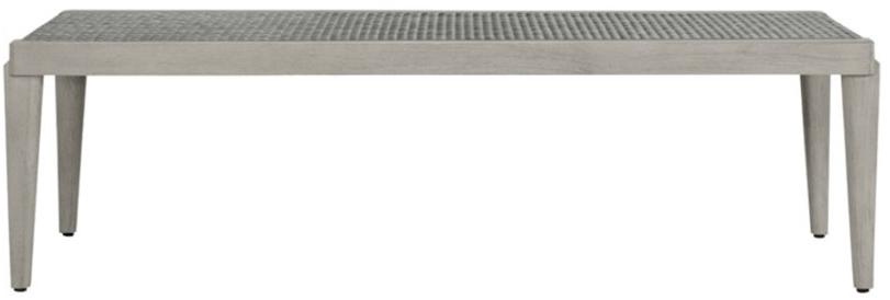 JANUS et Cie Садовая скамейка из тика и janusfiber® Rock garden sun-id-1493487 - Вид №1