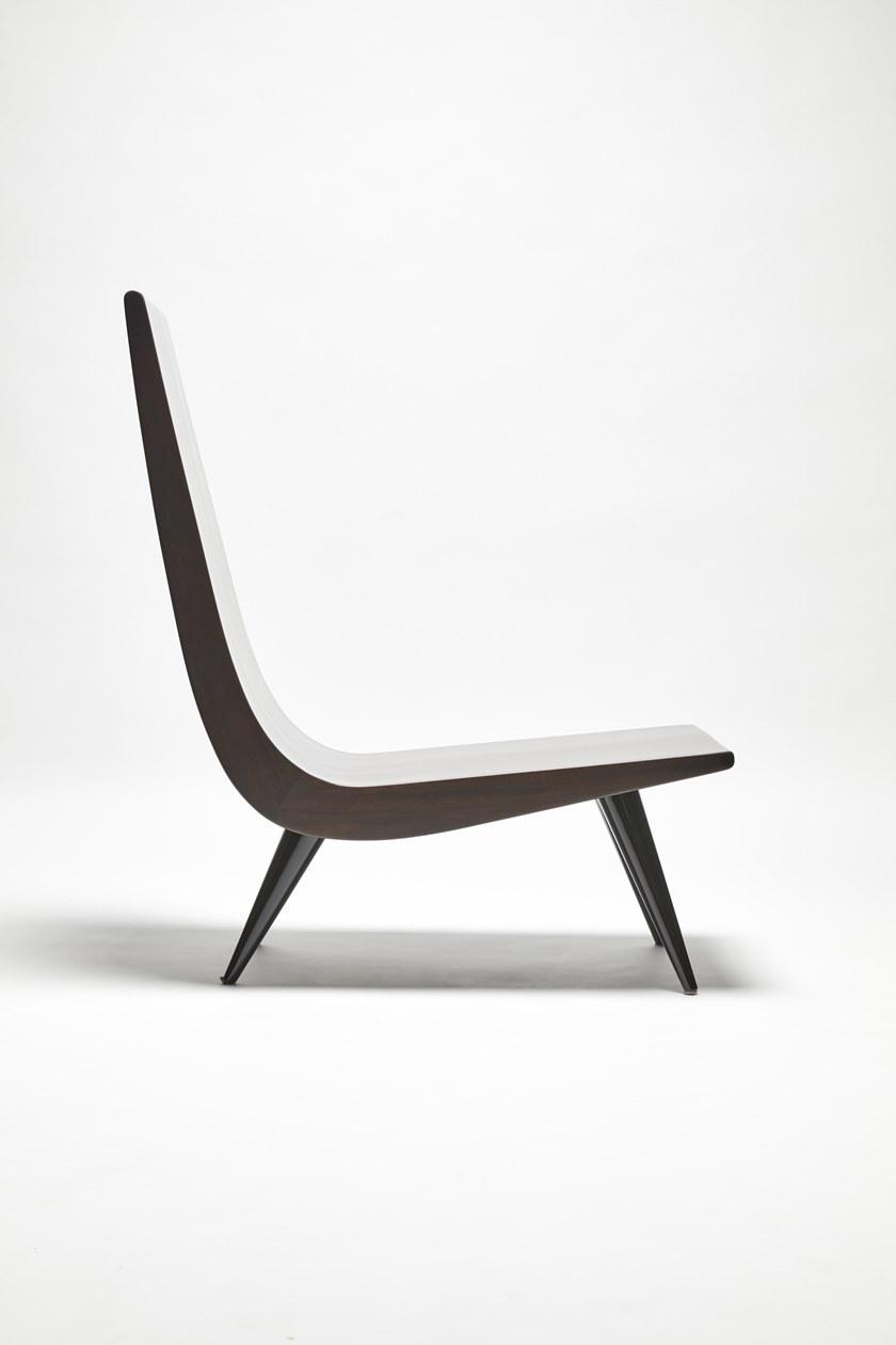 REDA AMALOU DESIGN Кресло из орехового дерева Jah sun-id-1393179 - Вид №1