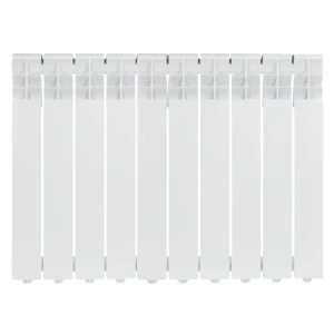 89387747 Радиатор секционный Zerten Eco 500/80 10 секций боковое подключение алюминий белый STLM-1521231