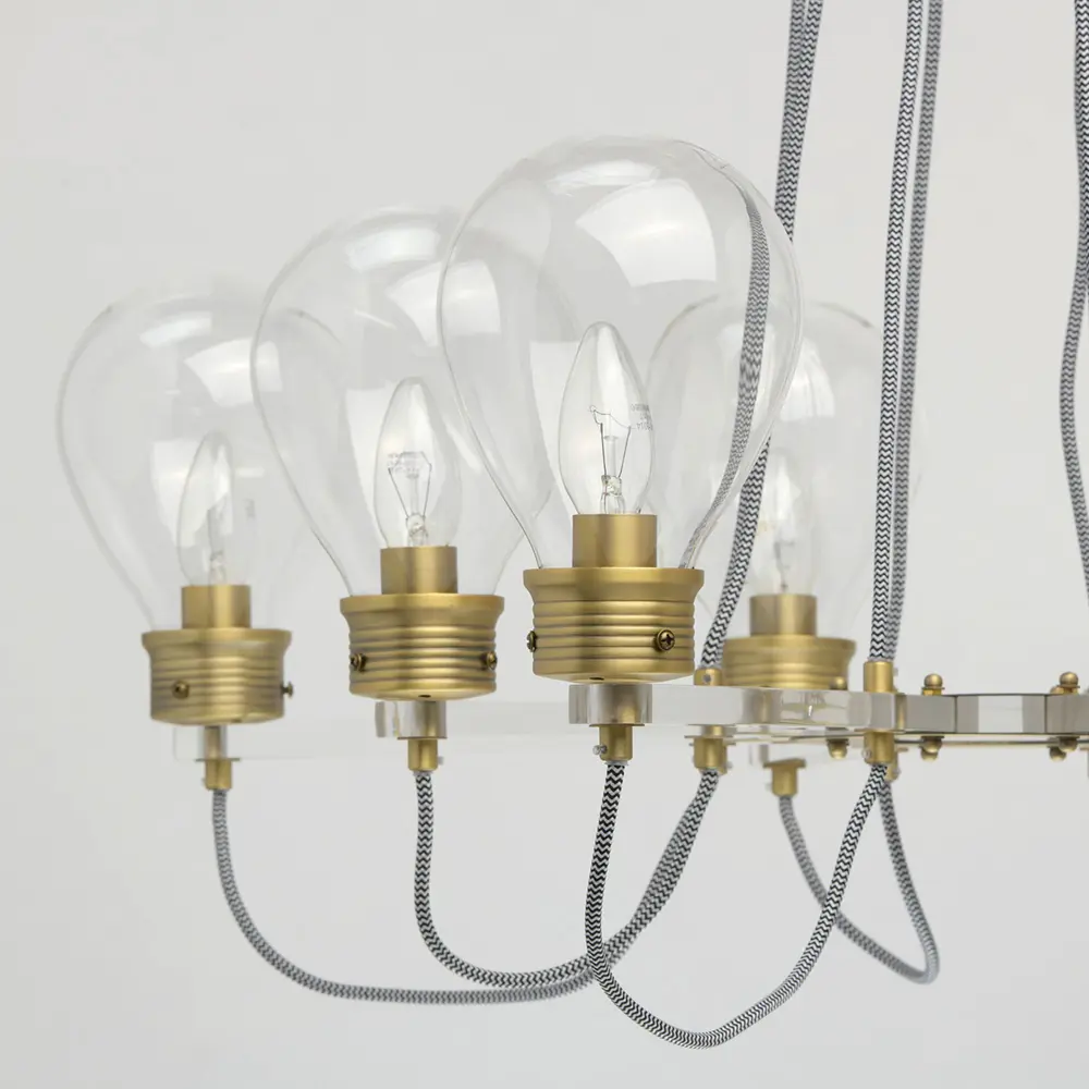 Люстра «Атмосфера» 8хE14х5 Вт MW-Light STLM-2128643 - Вид №9