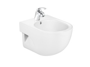 Компактное подвесное биде из фарфора