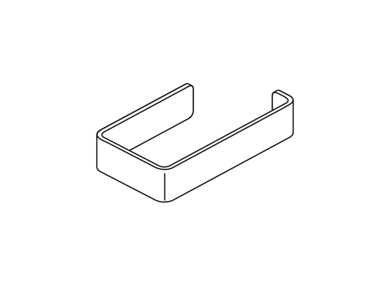805.21.700 держатель для туалетной бумаги HEWI WC-Accessoires 