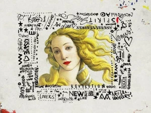 Wall&decò Поп-арт обои с буквами Contemporary wallpaper 2014