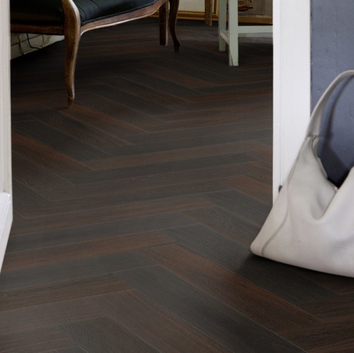 Паркет Ёлка Solidfloor New classic Лувр 1126206 Дуб Натур (Рельефная) 610х122 мм 1500200201 - Вид №17