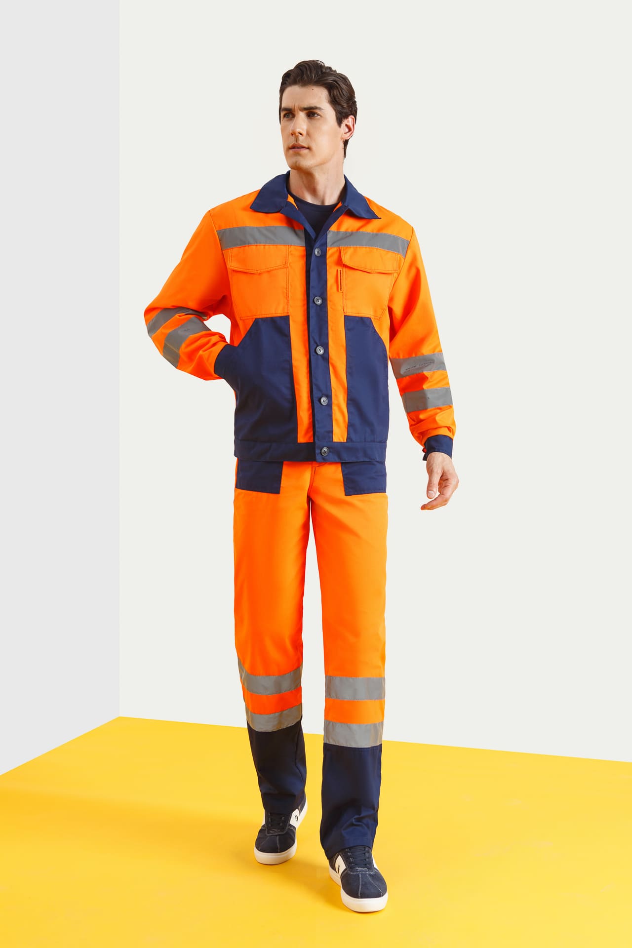 65936 Костюм "Магистраль" с СВП  Летняя спецодежда  размер 44-46/158-164  - Вид №8