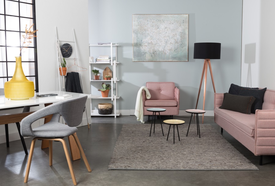 Кресло Jaey, синее Zuiver 3200064 - Вид №5