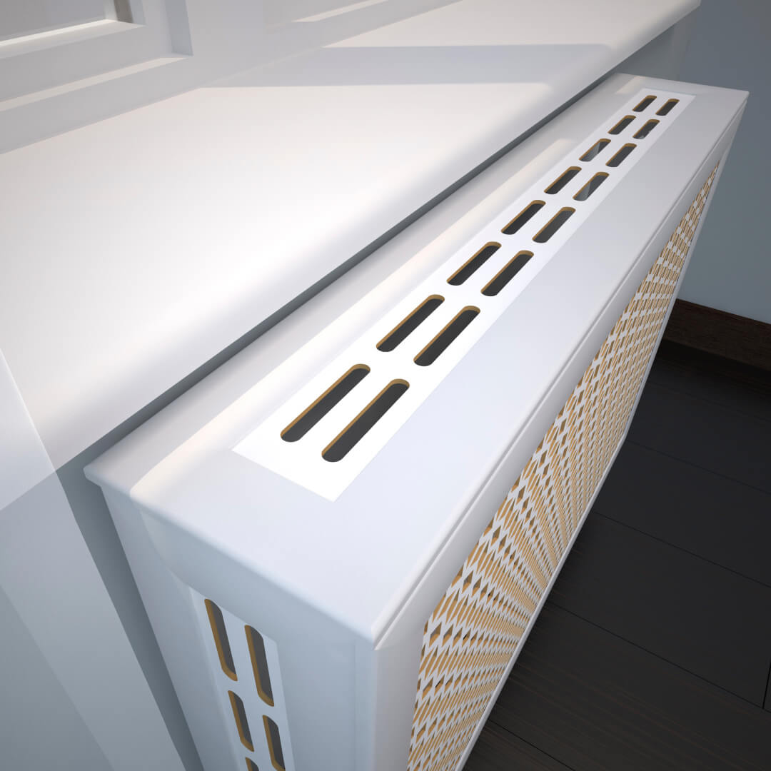 Крышка для экрана 120 см универсальная белый STELLA Standart STSR-1045