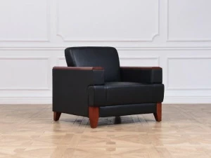 Arrediorg.it® Мягкое кожаное кресло с подлокотниками Porter