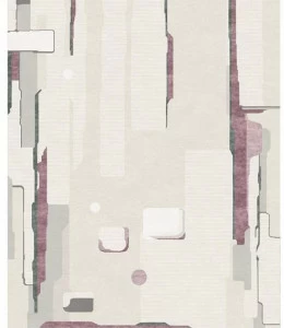 Tapis Rouge Прямоугольный коврик ручной работы из шерсти и шелка Abstraction Tr1744