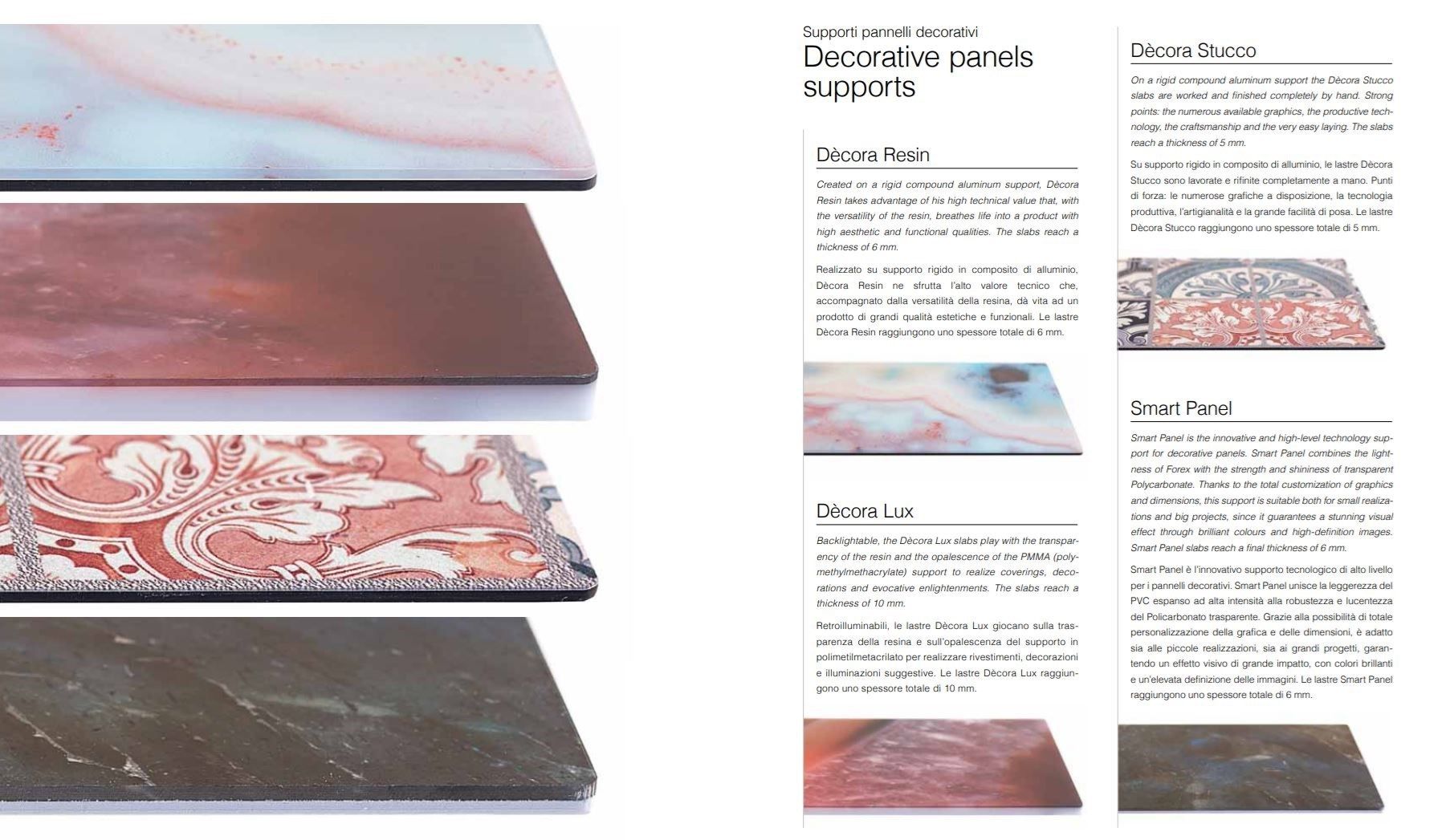 Декоративная панель из алюминия, стекла или ПММА Tecnografica New Surfaces ARCH-00097287 - Вид №2