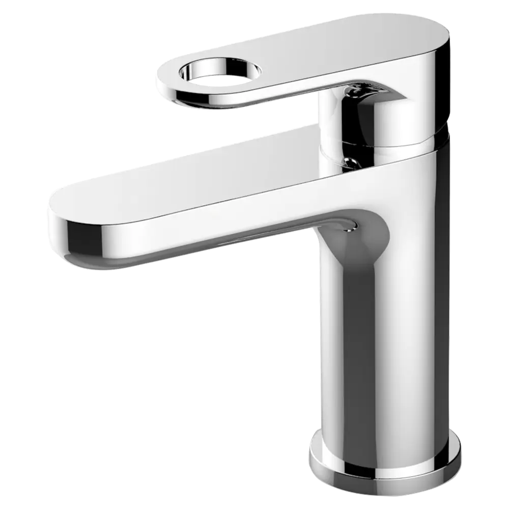 Смеситель одноручный (35мм) для умывальника монолитный, LRS33-11U, хром Lemark STLM-2195961