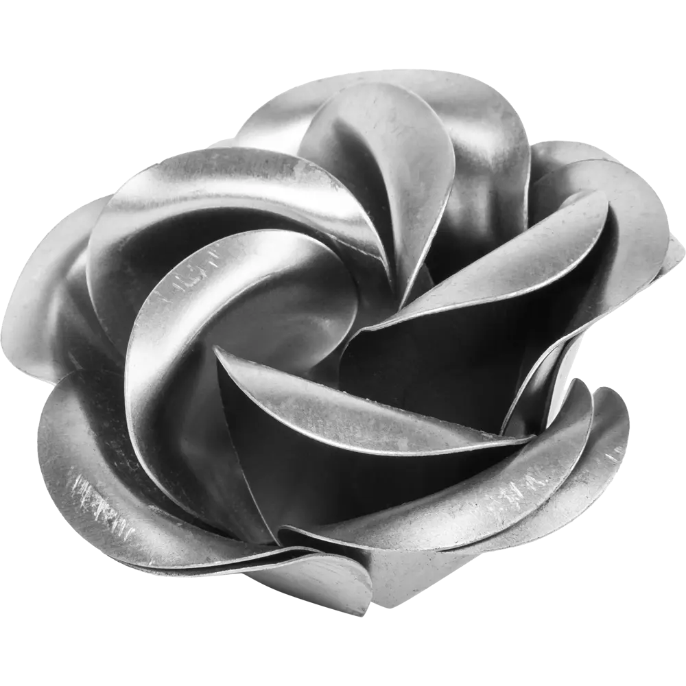 Santreyd Кованый элемент Бутон розы для ограждений и ворот 83743696 STLM-0044350 - Вид №1