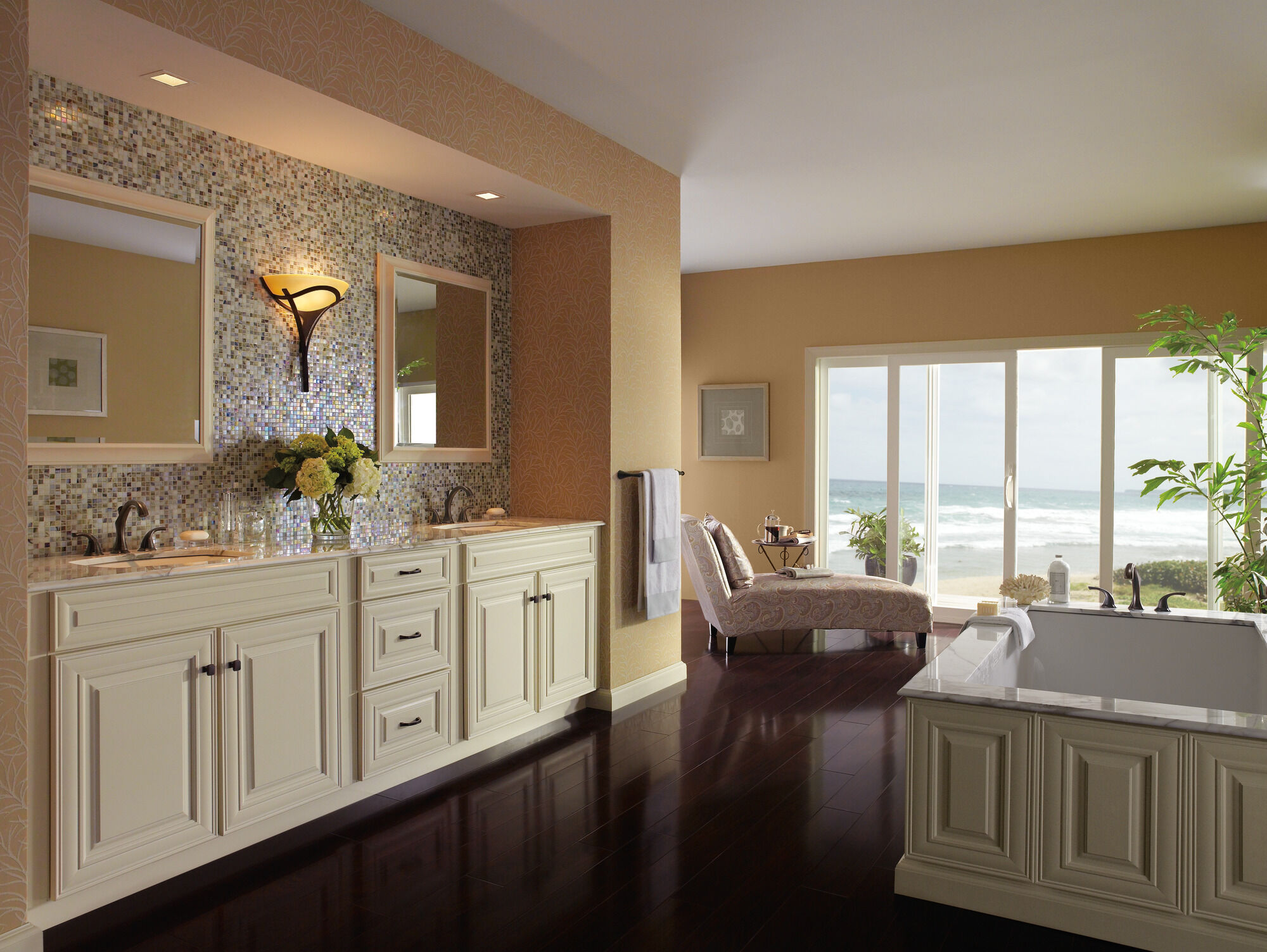 T2792-RB Римская ванна Delta Faucet Addison Венецианская бронза  - Вид №3