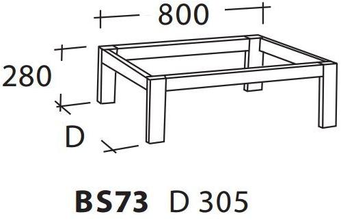 Karl Andersson Деревянный буфет / офисный блок в скандинавском стиле Ka72 762+bs73+ks13  - Вид №5