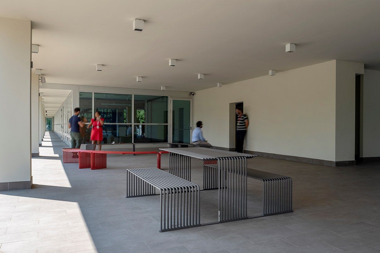 Прямоугольный металлический стол для общественных мест Urbantime Zeroиндексы.015 ARCH-00023102 - Вид №4