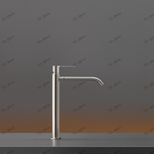 бортик смесителя для столешницы бассейн H. 315 мм с поворотным носиком для потока фонтанировать, отверстие в холодной воде  INV05 CEADESIGN 