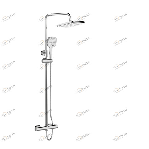 Orange T02S4-912cr Душевая система с термостатом в комплекте: Никель sun-id-1517040