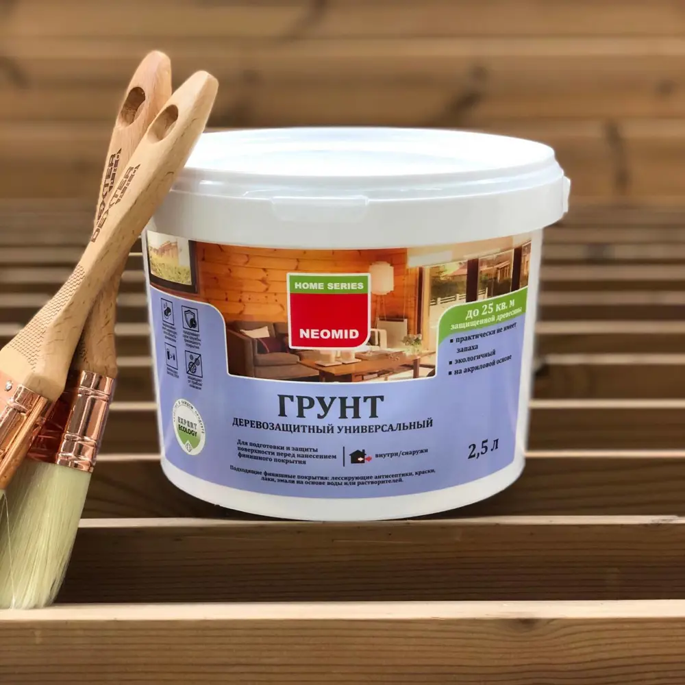 NEOMID Грунт-антисептик для дерева: защита от плесени и гниения 2.5 л 18551847 STLM-0011301 - Вид №2