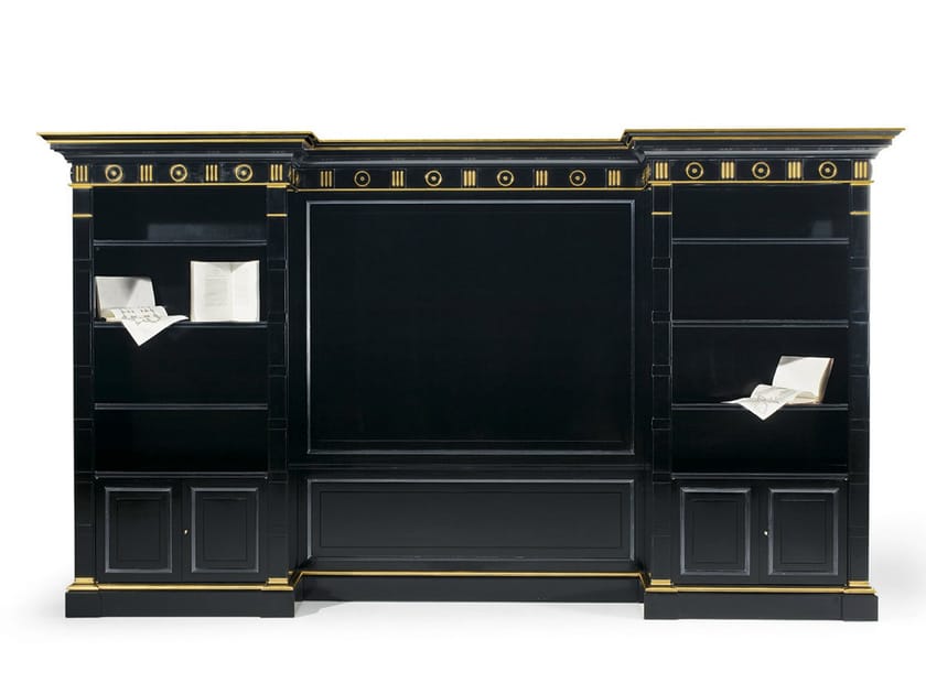 Деревянный книжный шкаф OAK Галерея ARCH-00132759