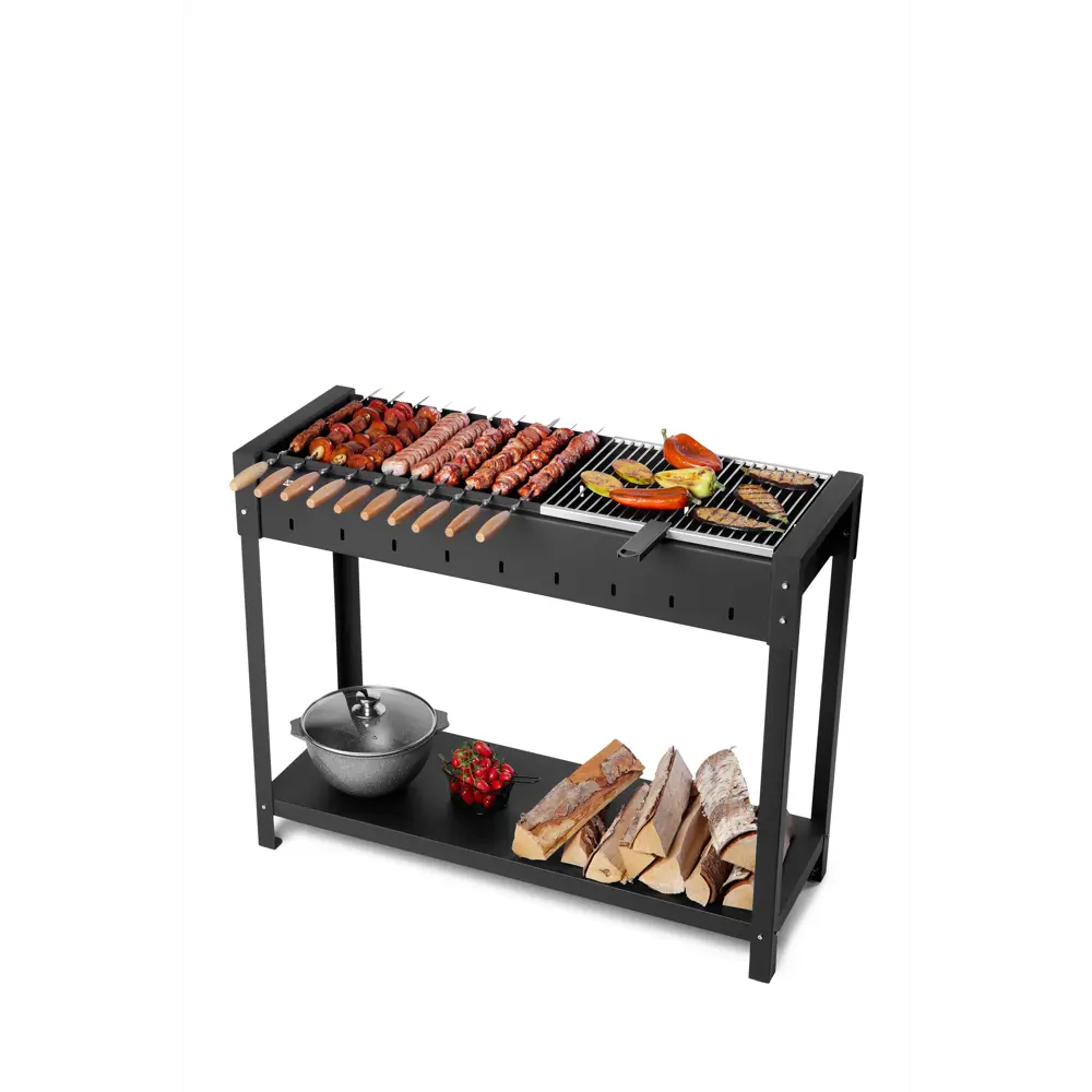 Мангал GRATAR Кавказ 100 - стационарная жаровня для идеального шашлыка 89358378 STLM-1432310 - Вид №6