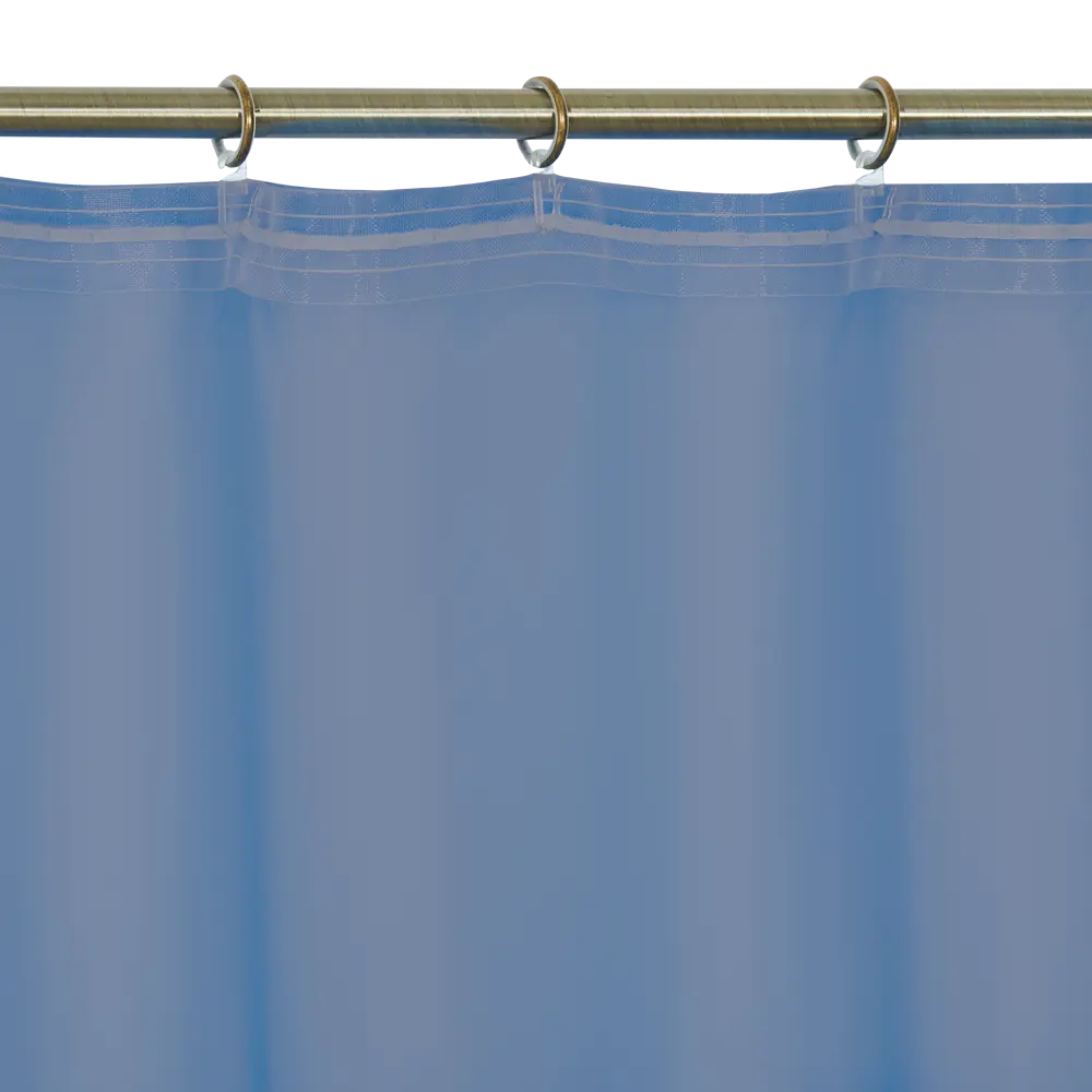 Тюль на ленте с утяжелителем Капри 250x260 см цвет голубой MIAMOZA STLM-2078421 - Вид №4