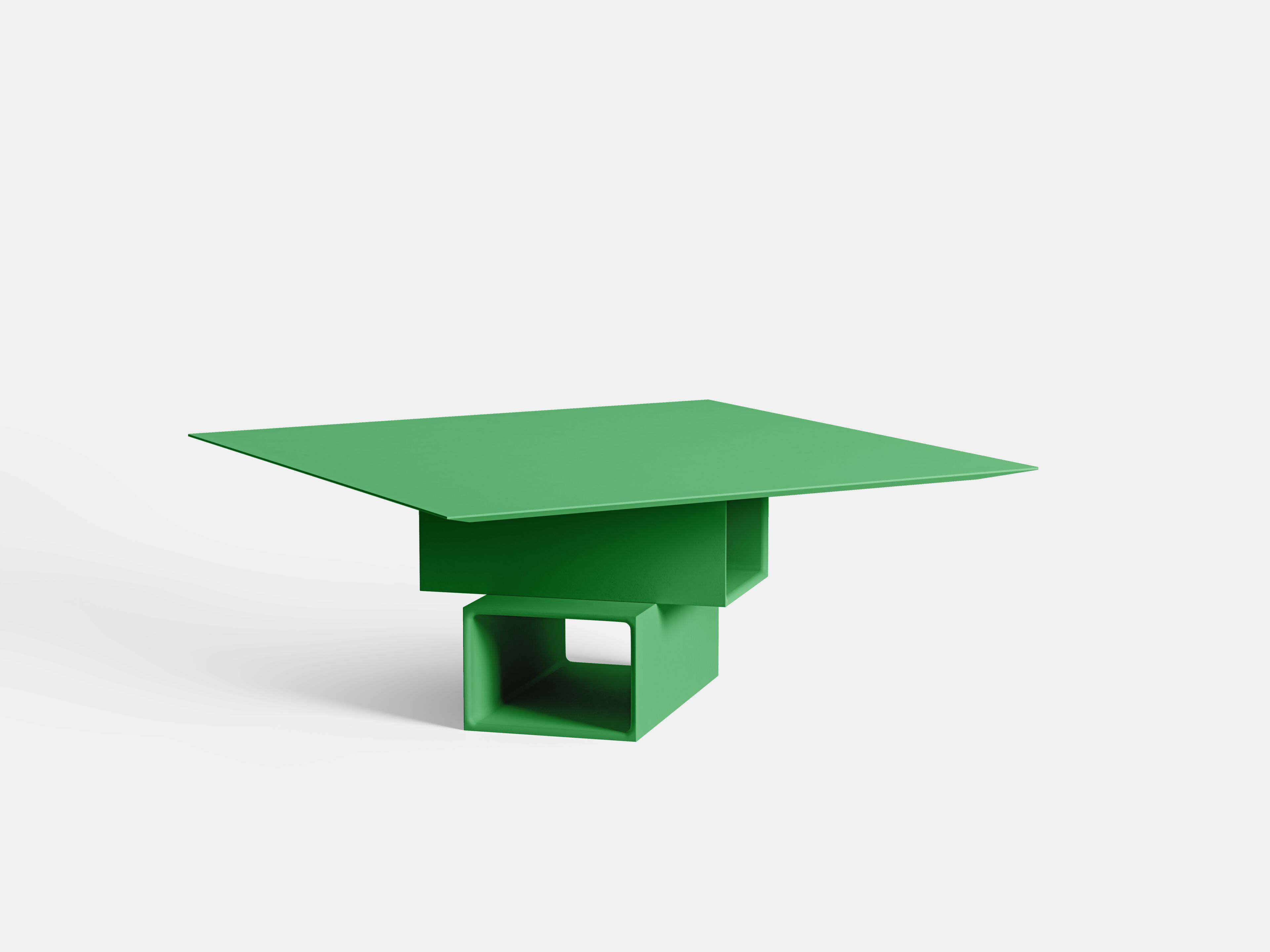 Бетонный квадратный стол PULKRA плакат ARCH-00062328 - Вид №20