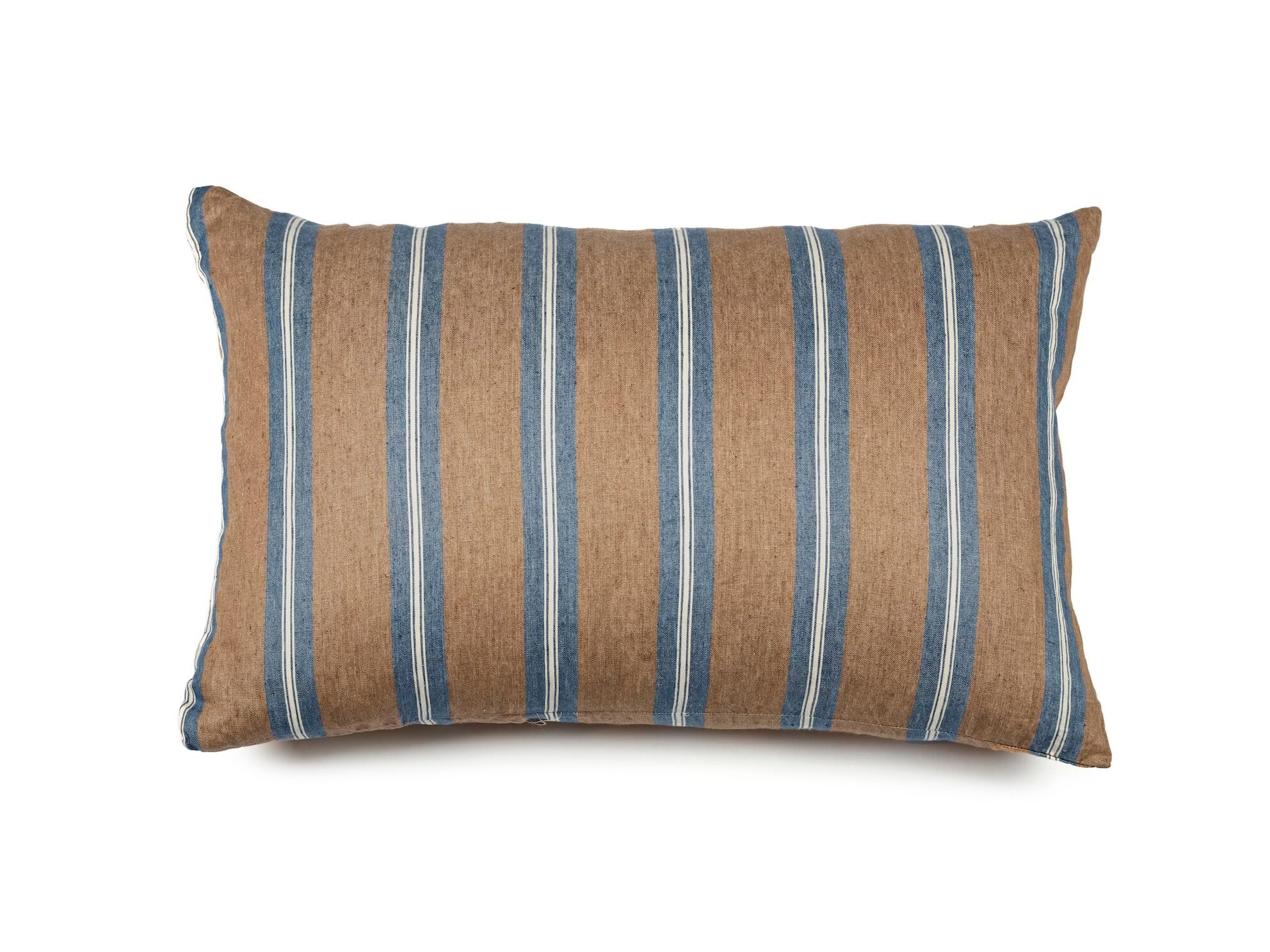 Льняная полосатая прямоугольная подушка Libeco Home Салем ARCH-00012750