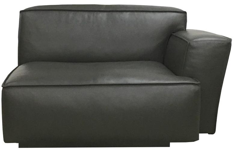 Duvivier Canapés Угловое модульное кожаное кресло с подлокотниками Auguste Augbdg11, augbdg12 - Вид №1