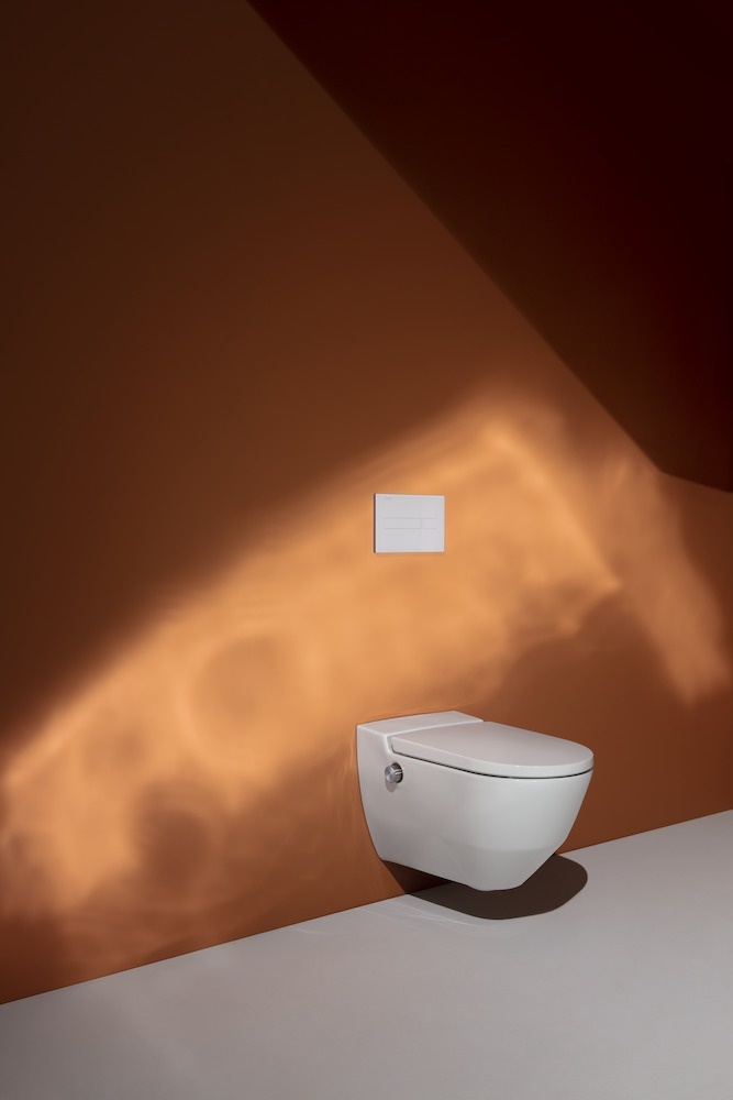 H8206014007171 Подвесной унитаз-биде, безободковый rimless, включает в комплект съемное сиденье с крышкой с механизмом "мягкое закрывание" LAUFEN PRO - Вид №11