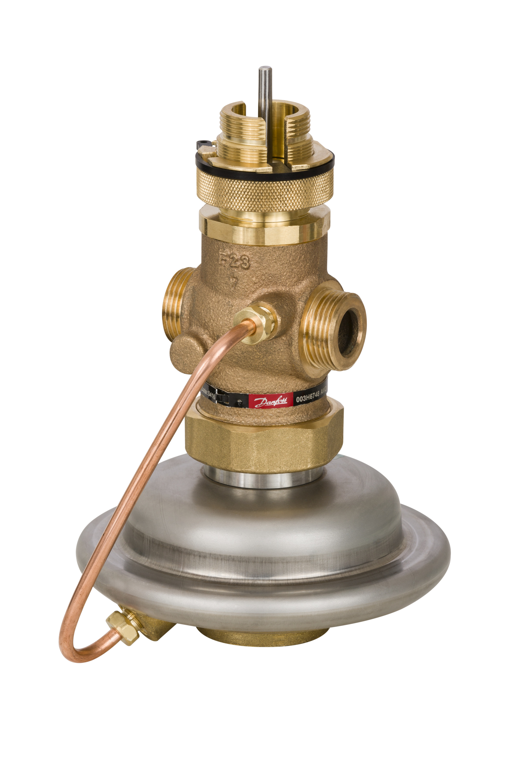 Danfoss Клапан регулирующий комбинированный AVQM с наружной резьбой или фланцевый Комб. р-рAVQM PN16 20/6,3//0,2/резьб. 003H6738  - Вид №36