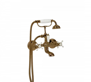 Gentry Home Смеситель для раковины от центра к центру 2 отверстия под смеситель 200 мм Chelsea Бронза GH101665