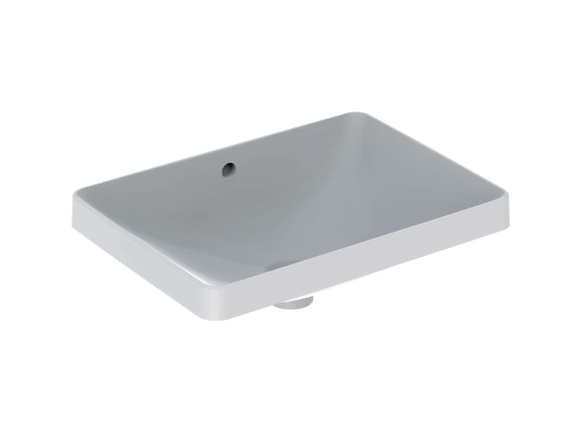 Прямоугольная раковина из керамогранита с переливом Geberit VariForm ARCH-00096943