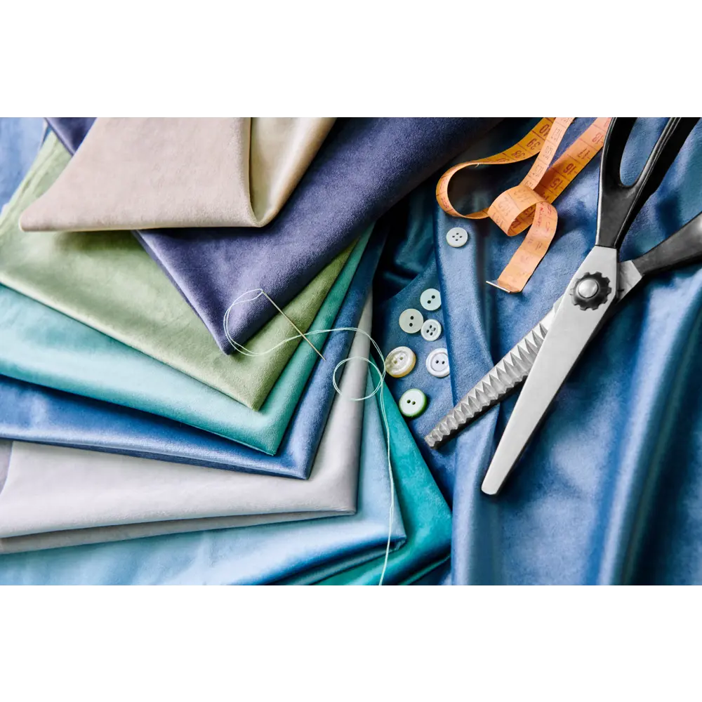 Santreyd Бархат для штор - нежный мятный оттенок 82861238 STLM-0037314 - Вид №5