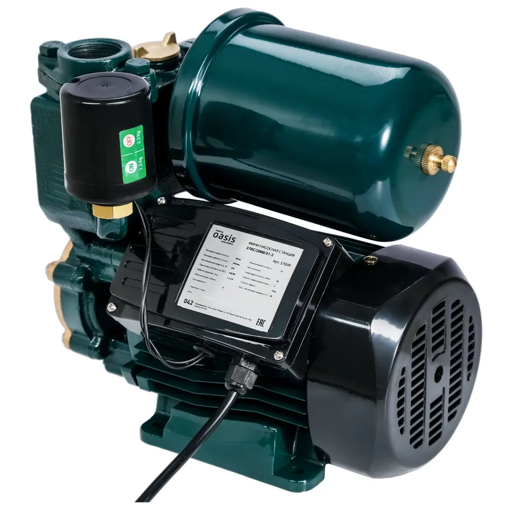 Насосная станция OASIS 370C для автономного водоснабжения и полива 89413331 STLM-1566680 - Вид №1