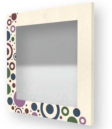 LIGNIS® Квадратное настенное зеркало в раме Dolcevita brio 12.021 - Вид №1