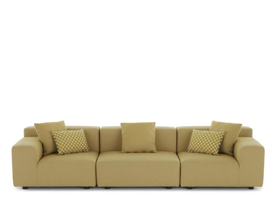 3-местный тканевый модульный садовый диван Kartell Plastics ARCH-00084745 - Вид №28