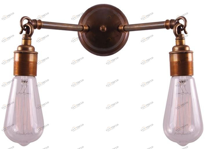 Mullan Lighting Бра с прямым светом ручной работы из латуни  Mlwl183 