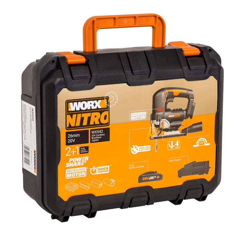 Электрический лобзик WORX W542 PowerShare 20V 9083059 STDN-0076571 - Вид №9