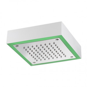 82036 Видимая квадратная головка 200 × 200 потолок / дождевая струя + световое крепление HORUS Range Hydro