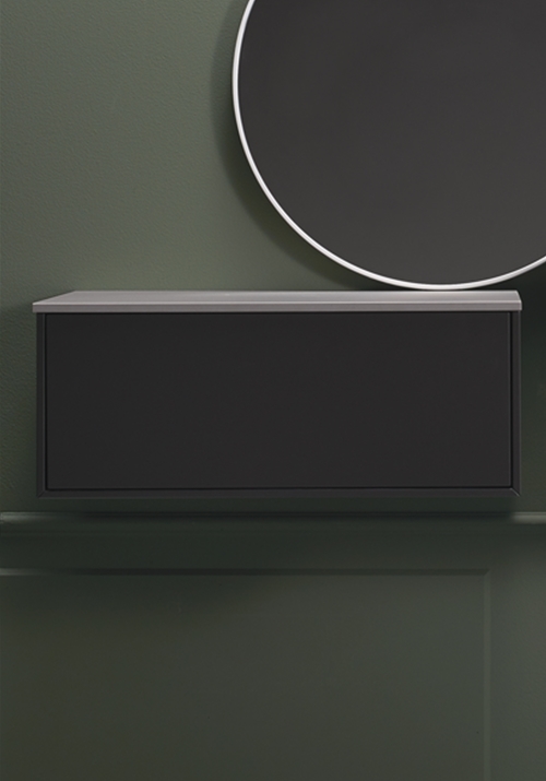 1590151 Крайный Боковой Модуль 600 Серый Антрацит Hafa  Антрацитовый  - Вид №1