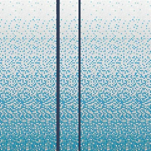 МОЗАИКА ИЗ СТЕКЛА AZURE(M) ALMA РАСТЯЖКИ ЦВЕТОВ 20