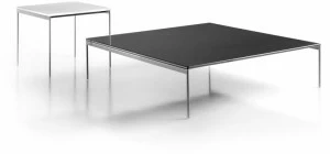 ESTEL GROUP Квадратный журнальный столик из травленого стекла